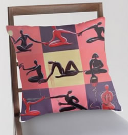 Yoga Pose Pillow