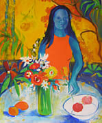 Painting by Eva