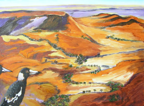 Painting by Eva
