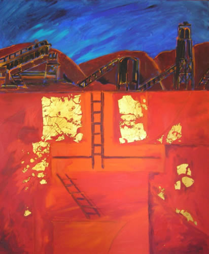 Painting by Eva