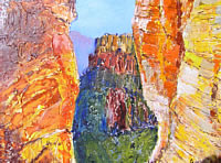 Painting by Eva
