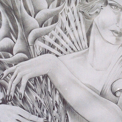 Art Deco Drawing by Giselle