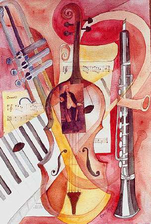 Painting by Eva