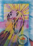 Indian, painting by Giselle