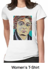 Chagall Portrait T-shirts by Giselle