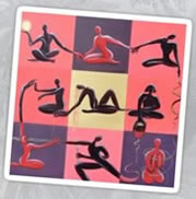 Yoga Print designs by Giselle