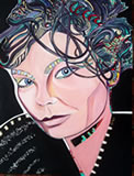 Portrait Painting - Bjorg