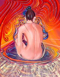 Acupuncture Treatment Picture - Painting - Design