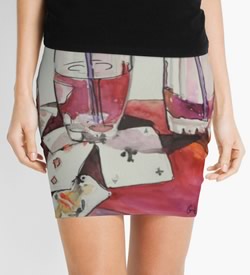 Pencil Skirt - Game Time