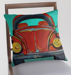 Picasso Pillowcase Design by Giselle Art