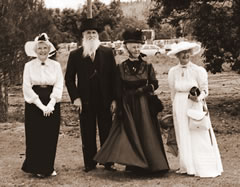 Senior Citizens in Heritage Costumes 