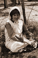 Girl in Heritage Costume