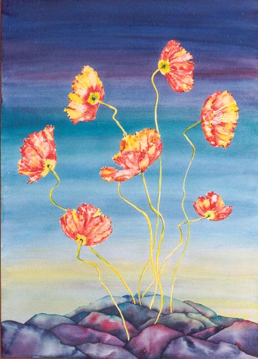 Rebirth, painting by Giselle