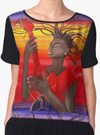 Guitar Man - Painting - top by Giselle - Artist