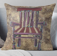 Chair Pillow Art Print