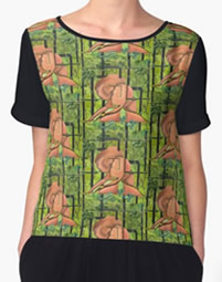 Enchanted Forest Women's Chiffon Top