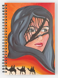 Mirage - Lady of the Desert - Painting by Giselle