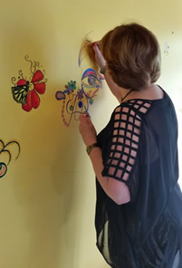 Mandala Wall Painting - Art Studio Giselle