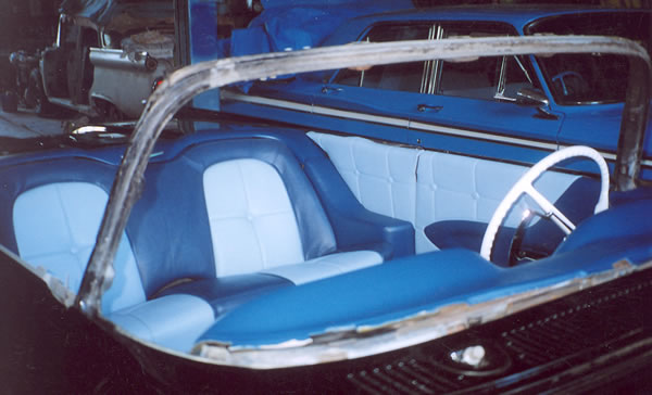 Ford Thunderbird - up polstery 