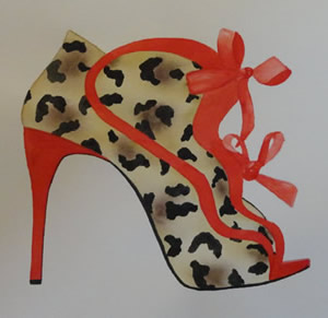 Melbourne Cup Shoe Art